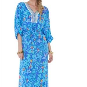 Lilly Pulitzer Wilda Caftan Mai Tai